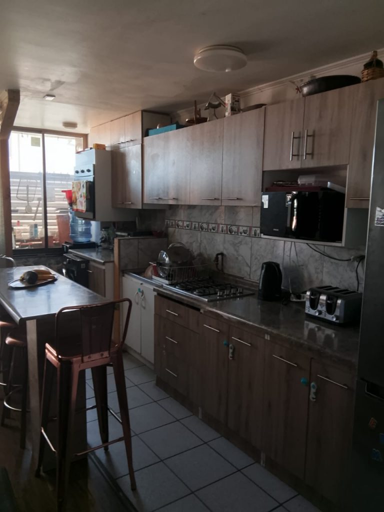 Departamento 3D 1B en condominio cerrado – Los Molinos, La Calera – Cód. L002 – $380.000