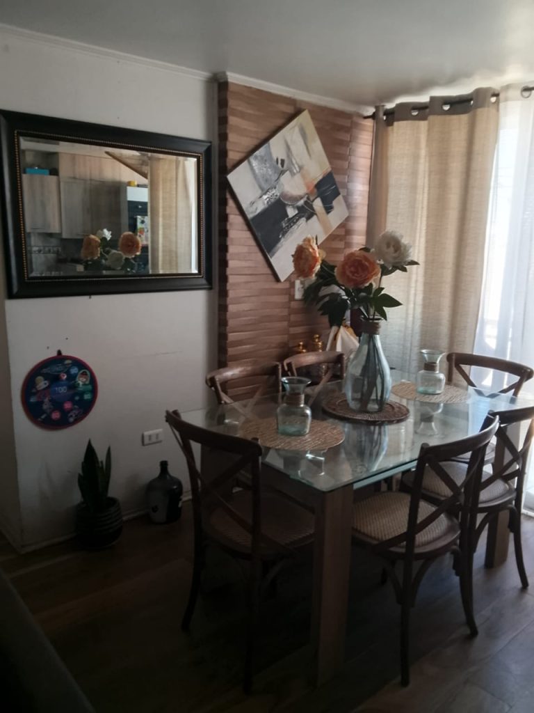 Departamento 3D 1B en condominio cerrado – Los Molinos, La Calera – Cód. L002 – $380.000